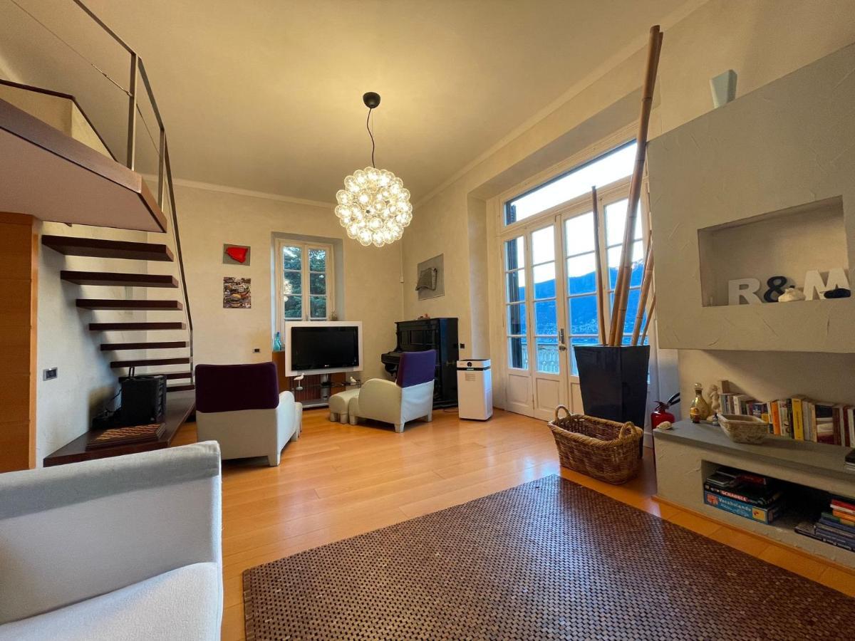 Lake Como Villa Ines Apartment Faggeto Lario Exterior photo