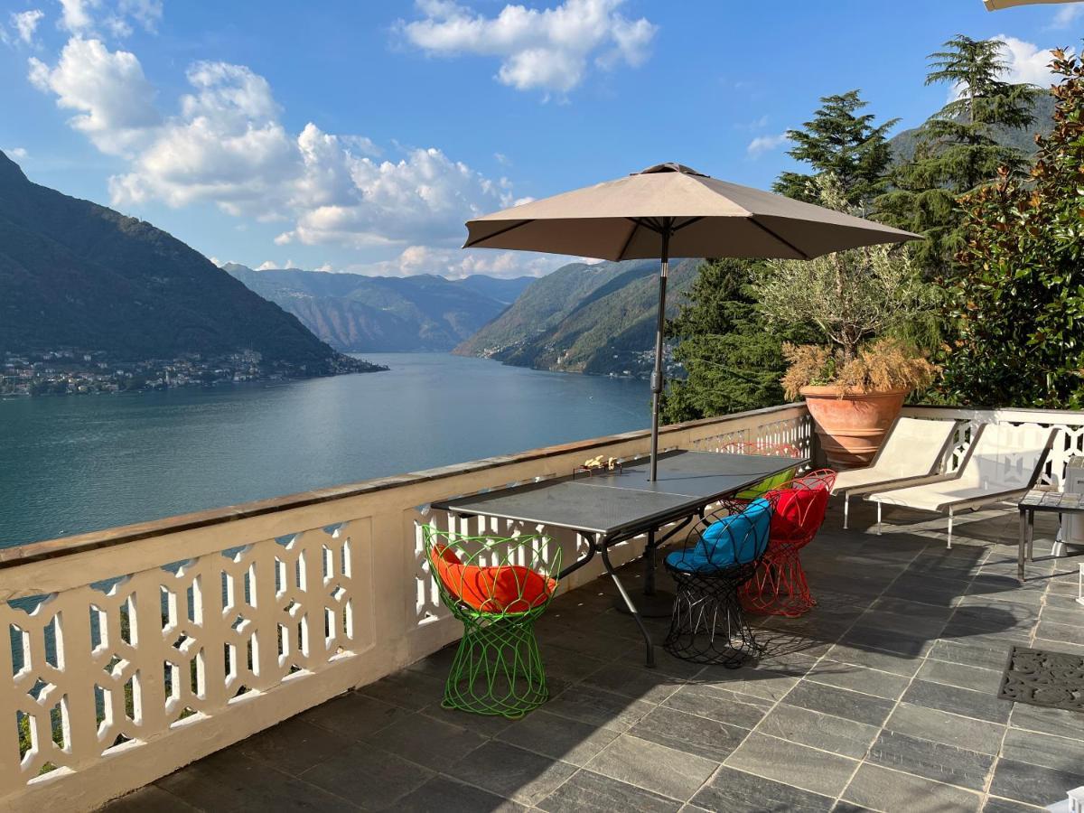Lake Como Villa Ines Apartment Faggeto Lario Exterior photo