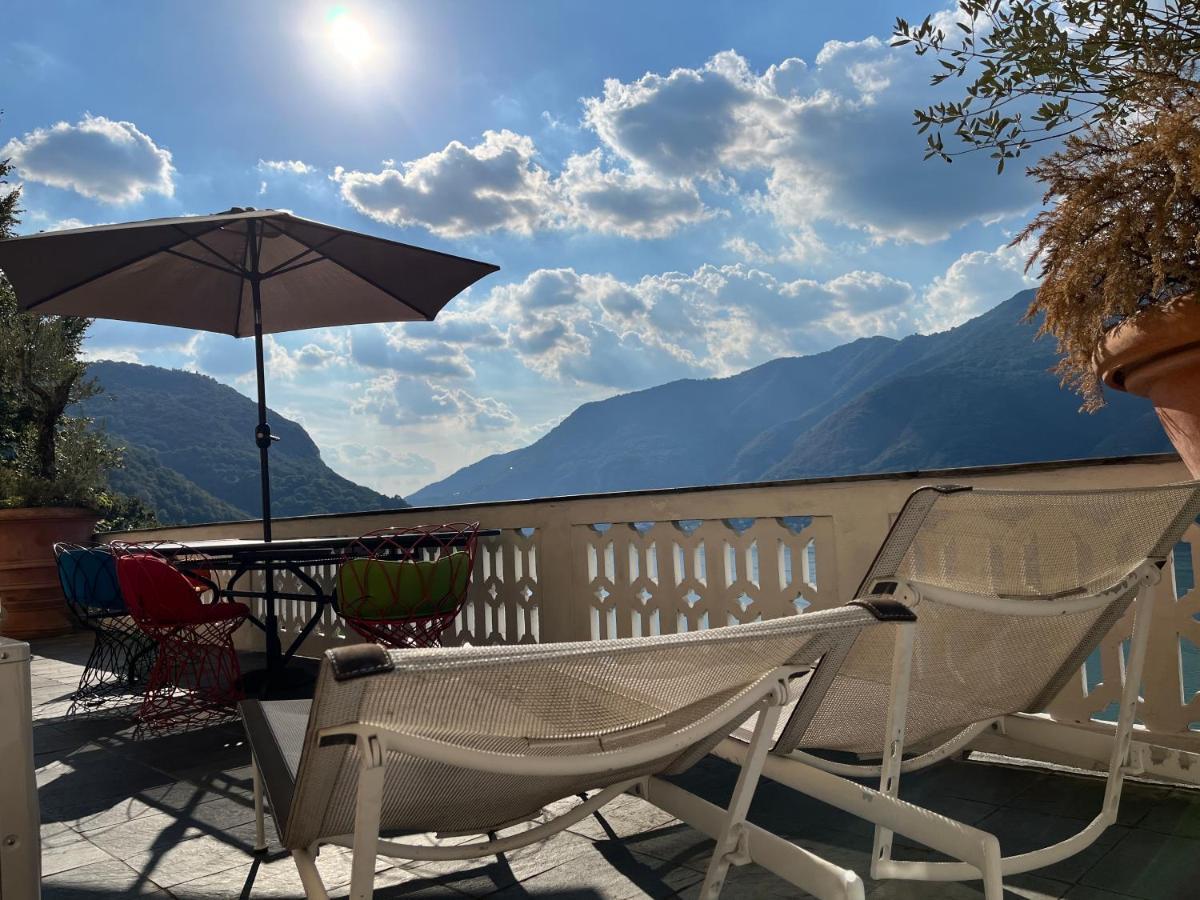 Lake Como Villa Ines Apartment Faggeto Lario Exterior photo