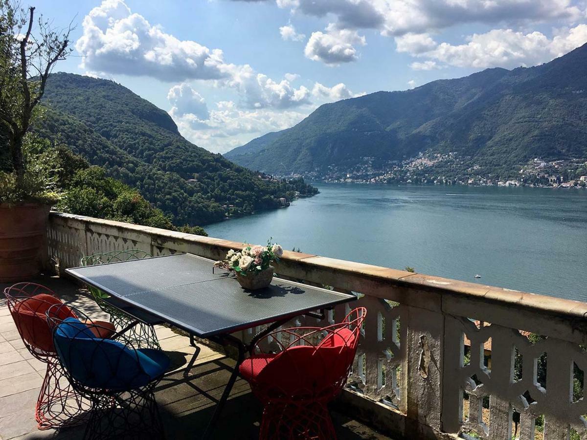 Lake Como Villa Ines Apartment Faggeto Lario Exterior photo